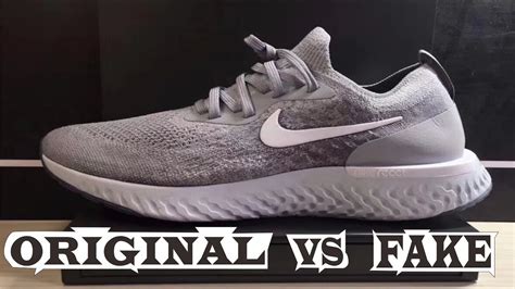 nike epic react fake vs real|nike epic react flyknit review.